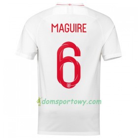 Koszulka Anglia Maguire 6 Domowe Koszulki Piłkarskie Mistrzostwa Świata 2018